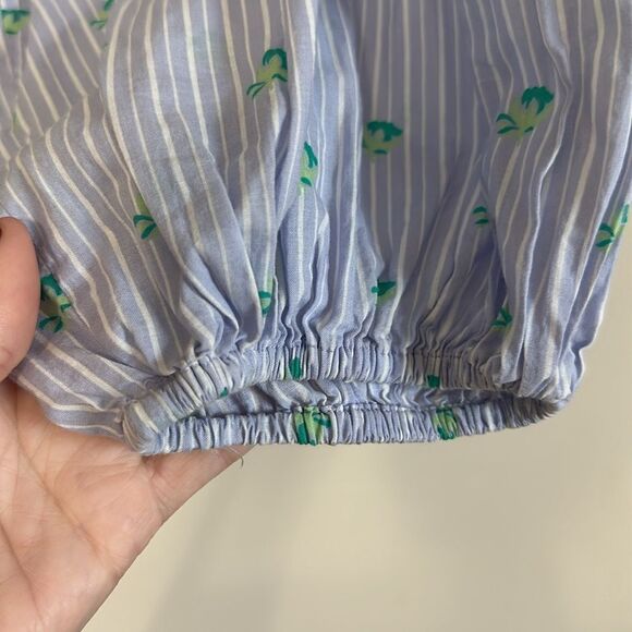 Zara Balloon Sleeve Button Down Blouse size Small - Picture 5 of 5